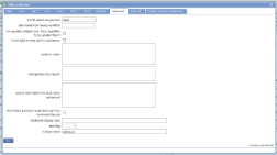 Advanced features that can be applied to a Table.