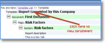 Click on template name to view parameters.